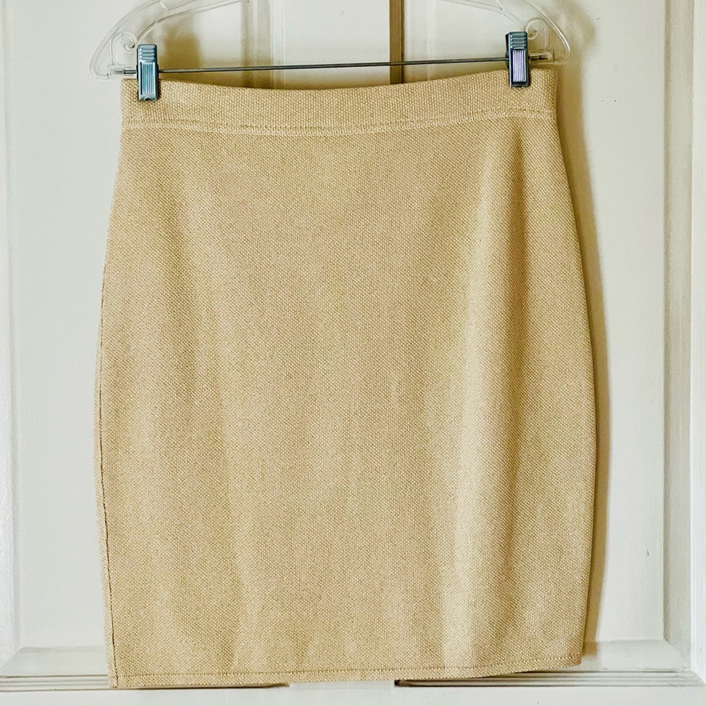 Escada Margaretha Ley Knit Sparkle Skirt.